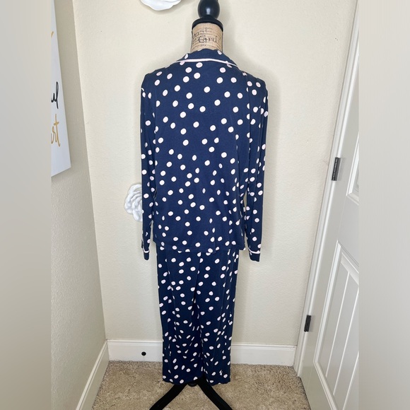 NTM: Kate Spade Dream a Little Dream Polka Dots Pajama Set Size XL - Picture 11 of 16